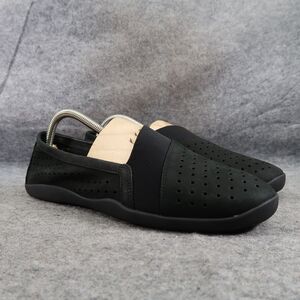 Abeo Shoes Womens 9 Flats Slip On Loafers Perforated Leather Comfort Classic Low